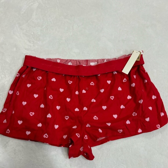 Y2K PINK Victorias Secret Limited Edition Red Shorts Set - Picture 6 of 10